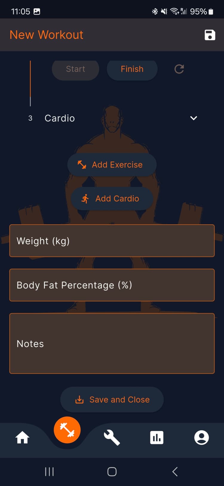GymLog Screenshot 3